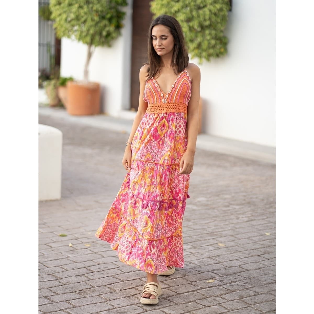 Women's Dresses Isla Bonita By Sigris Orange