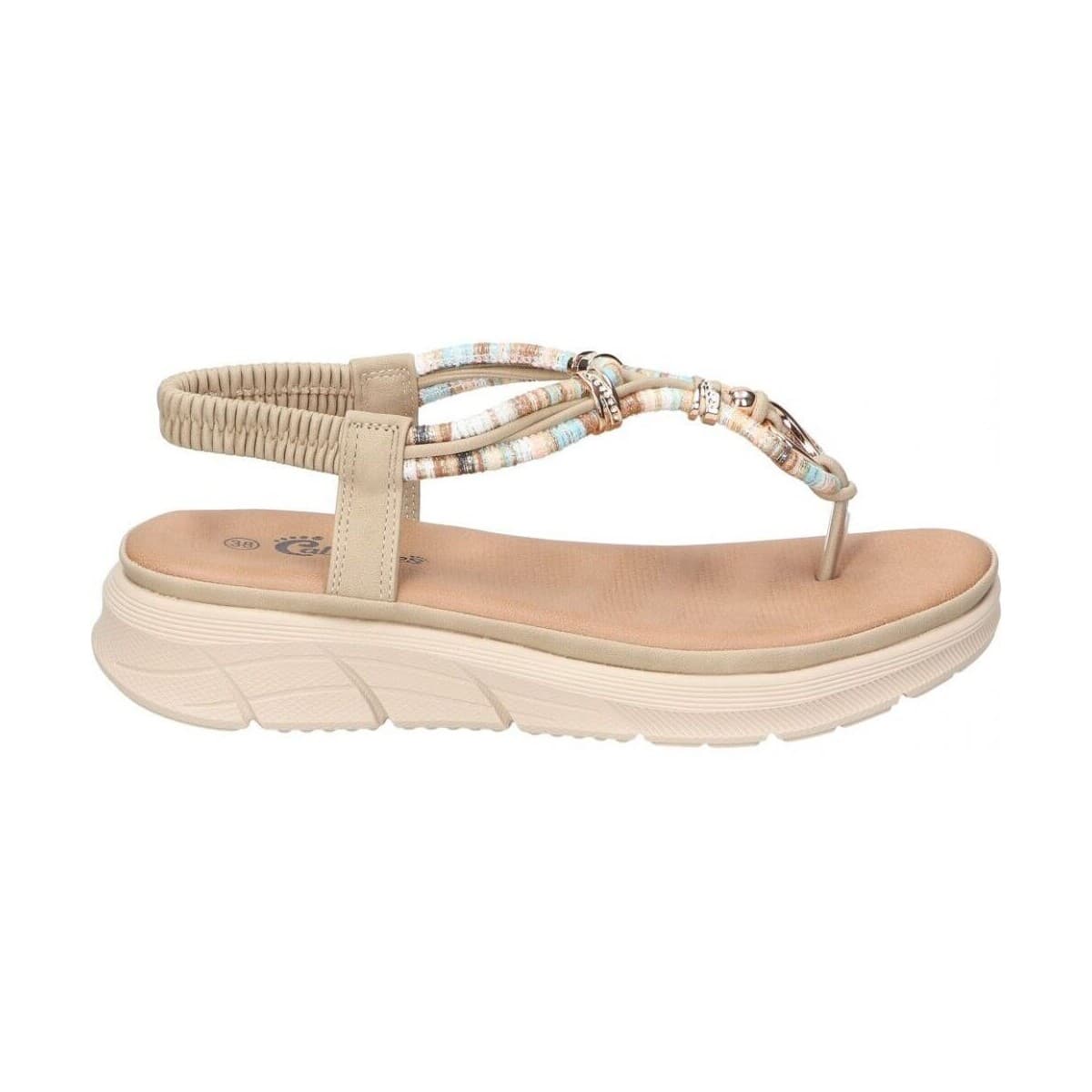 Women's Sandals Calzapies Beige