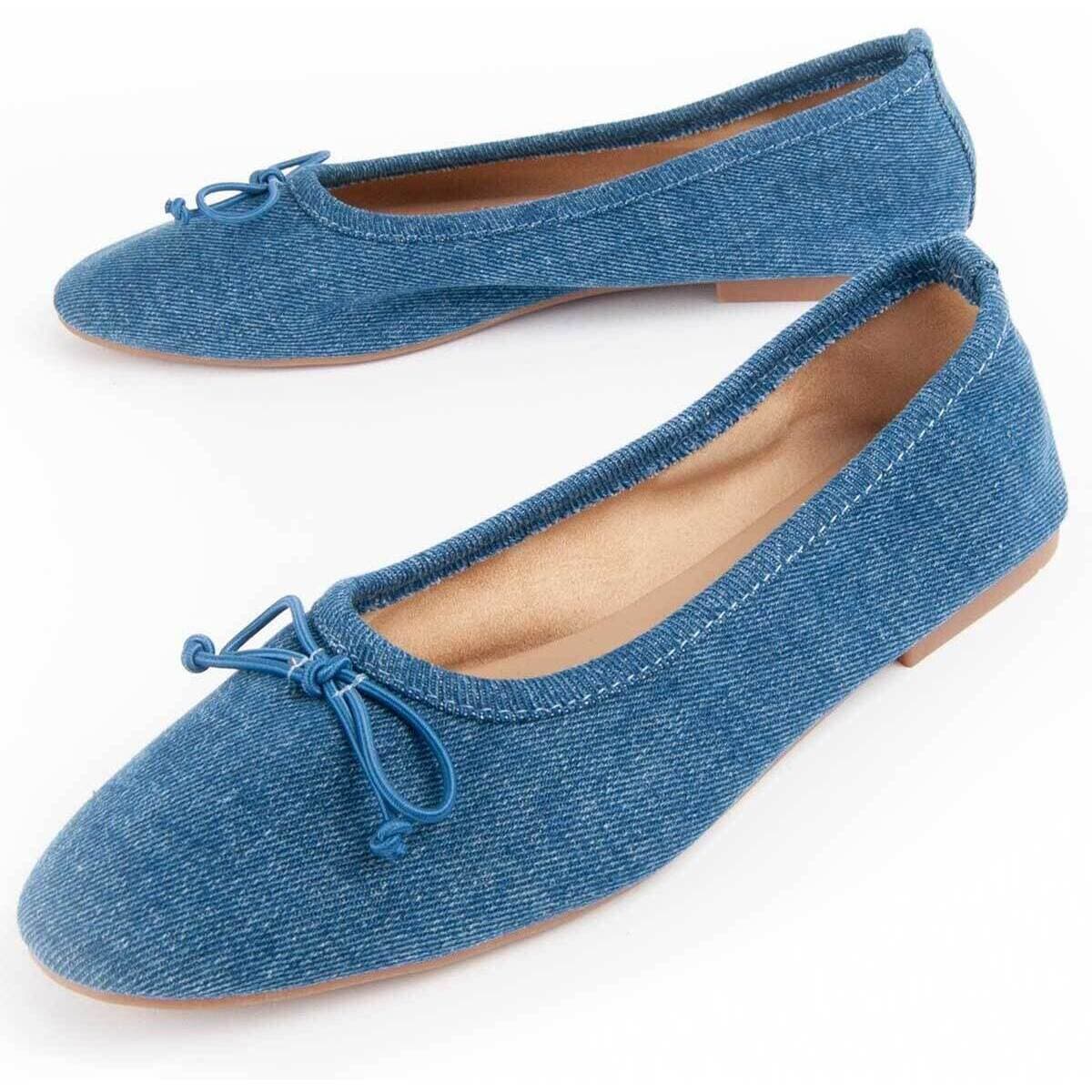 Women's Ballet Flats Montevita Blue