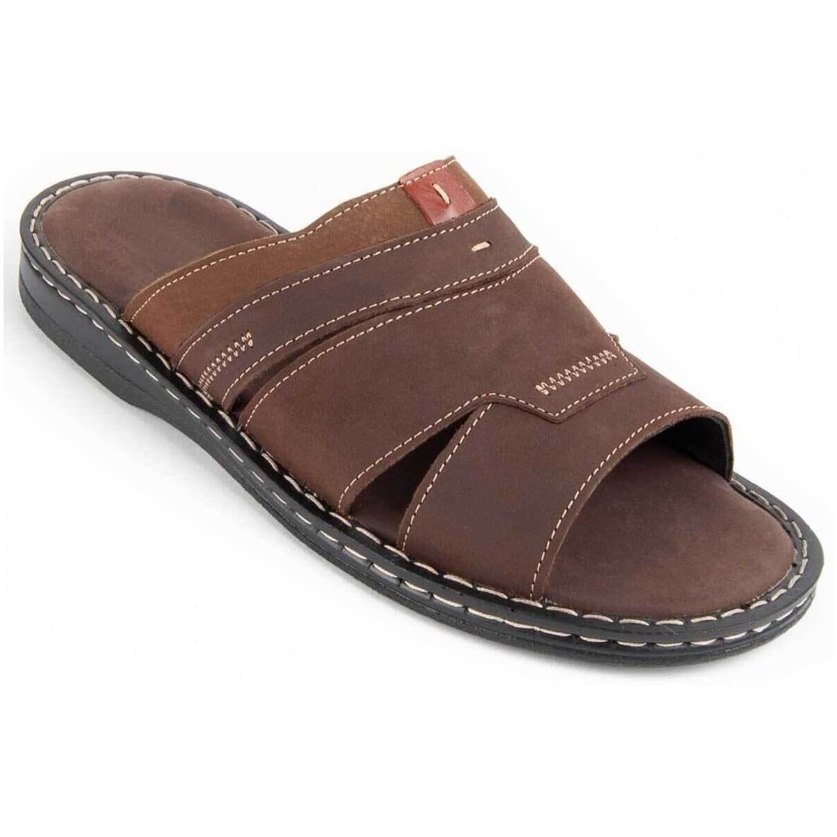 Men's Sandals Purapiel Brown