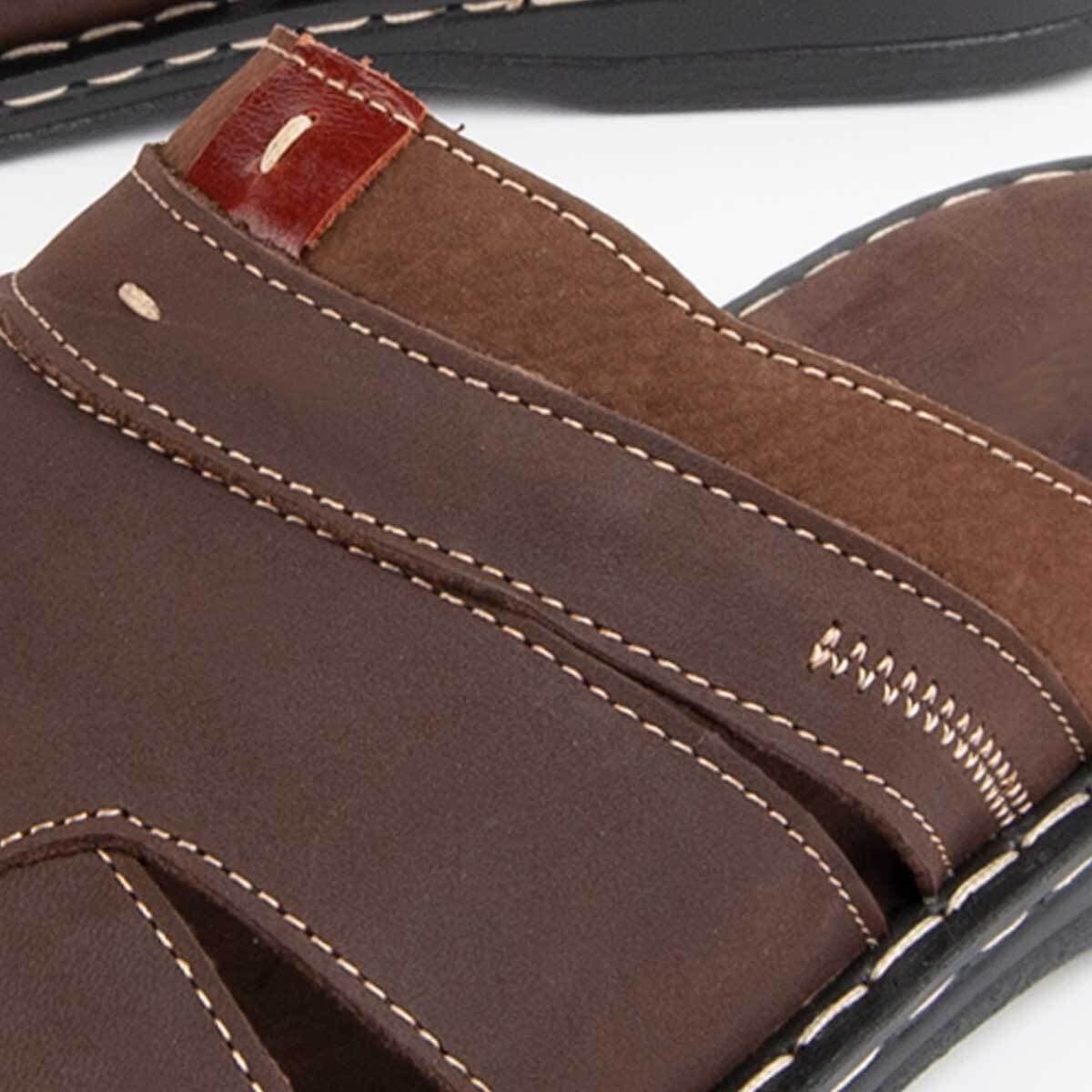 Men's Sandals Purapiel Brown