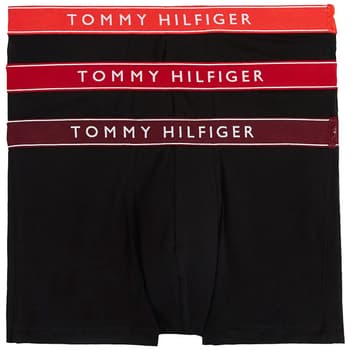 Εσώρουχα και μποξεράκια εγκυμοσύνης Tommy Hilfiger 3 PACK LOGO WAISTBAND TRUNK BOXER MEN