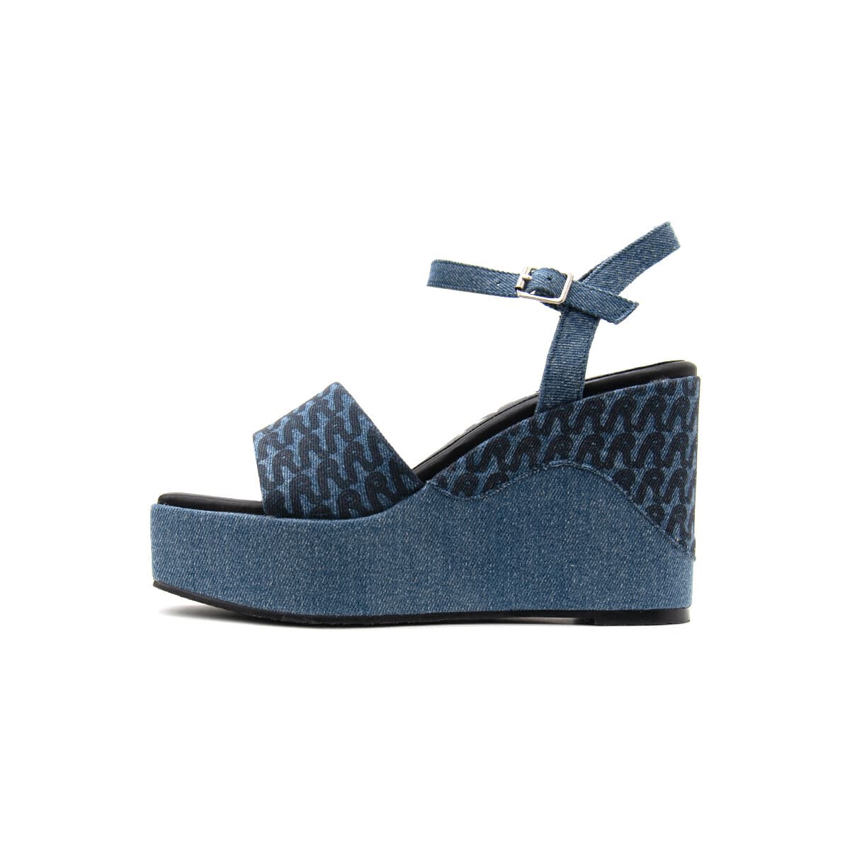Σανδάλια με πλατφόρμα Replay GWP6N.000.C0003T NOELLE DENIM PLATFORM SANDALS WOMEN