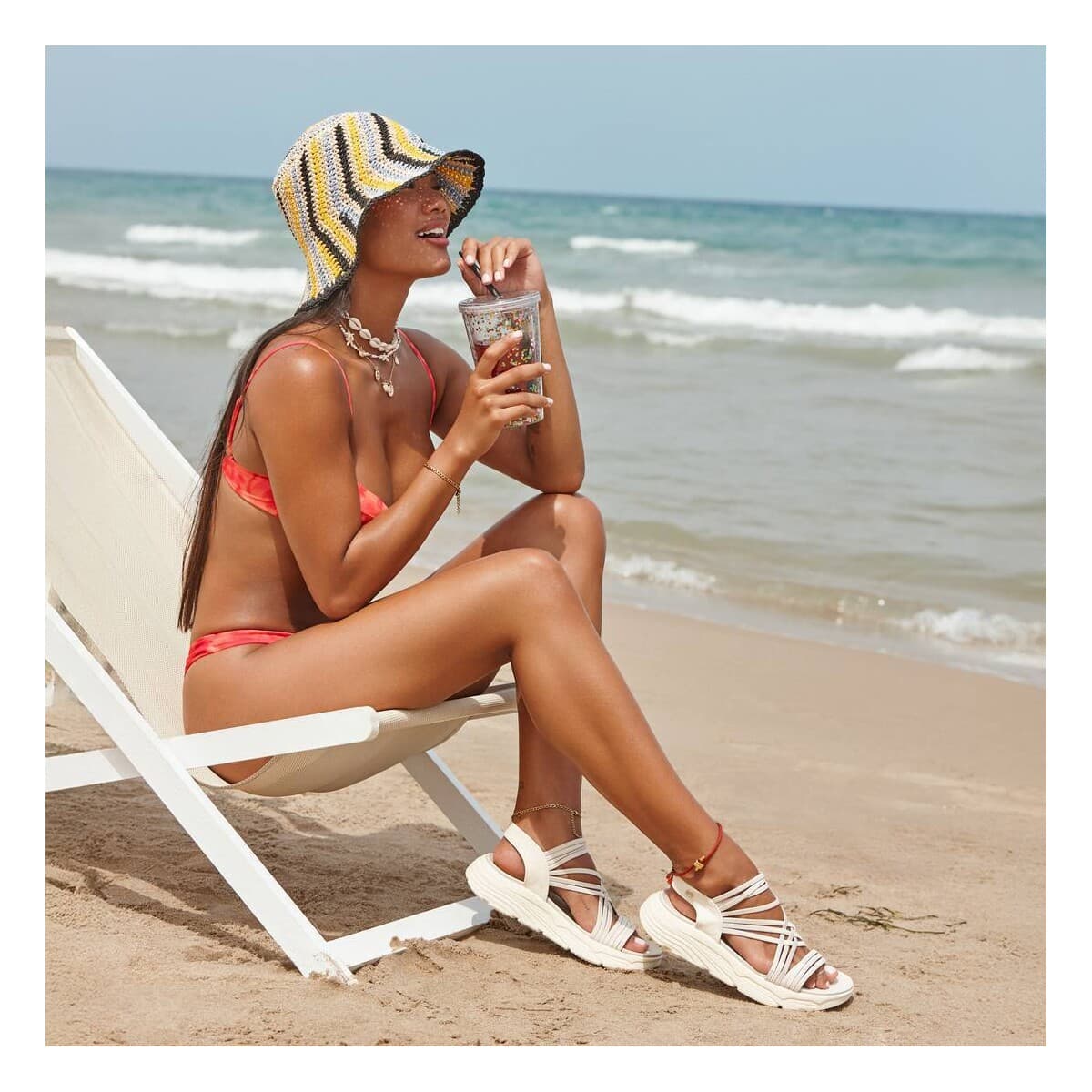 Women's Platforms Xti White