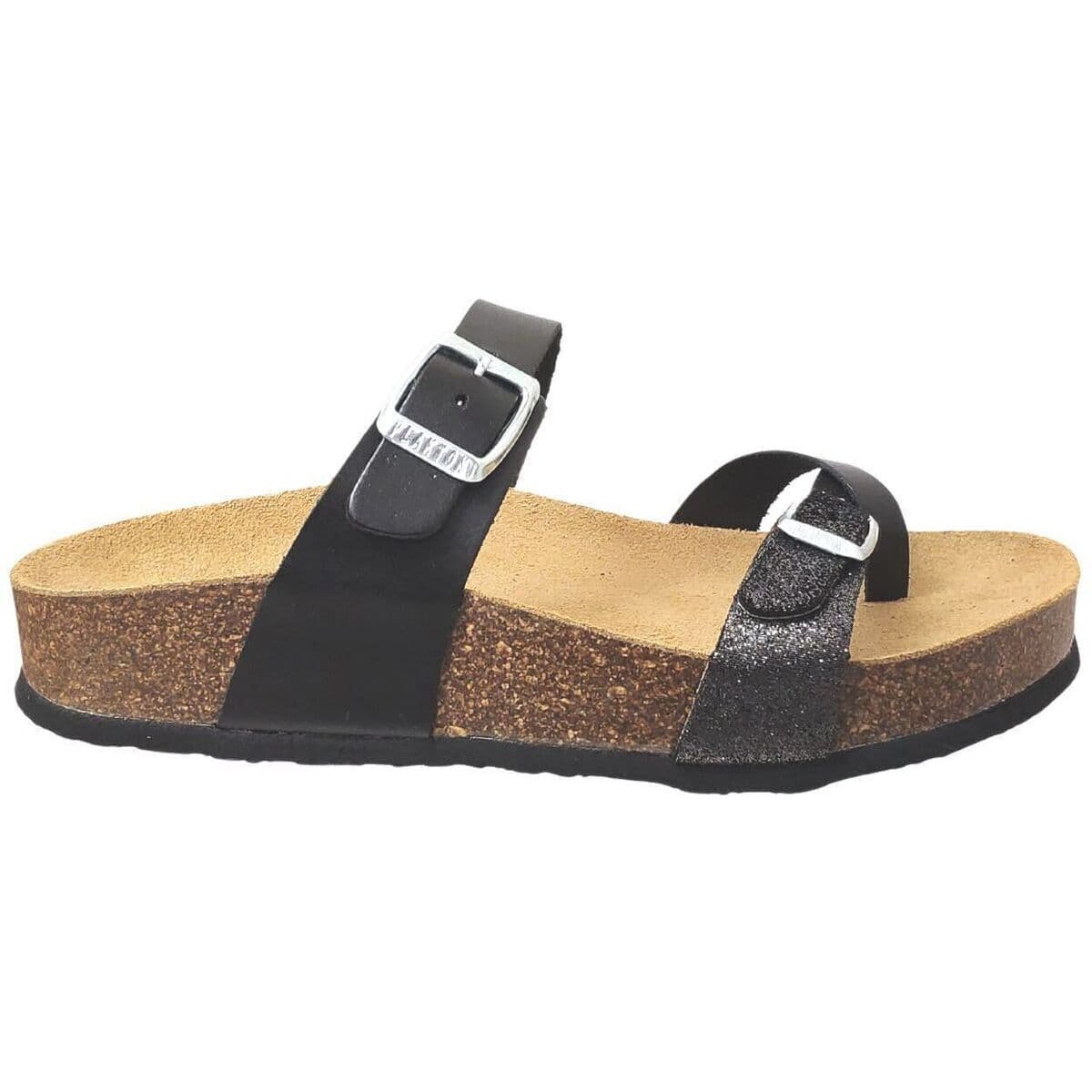 Women's Flip Flops Plakton Black