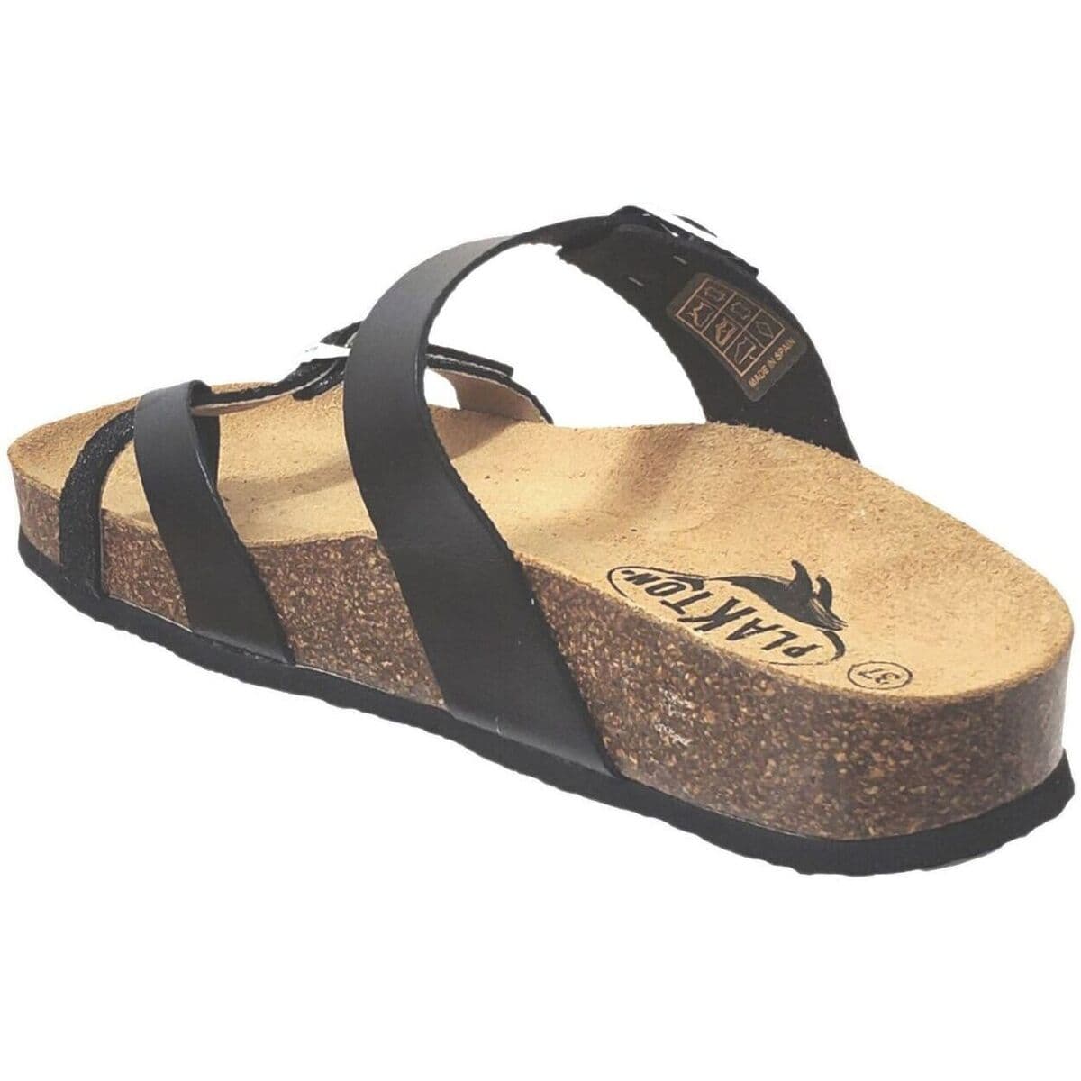 Women's Flip Flops Plakton Black