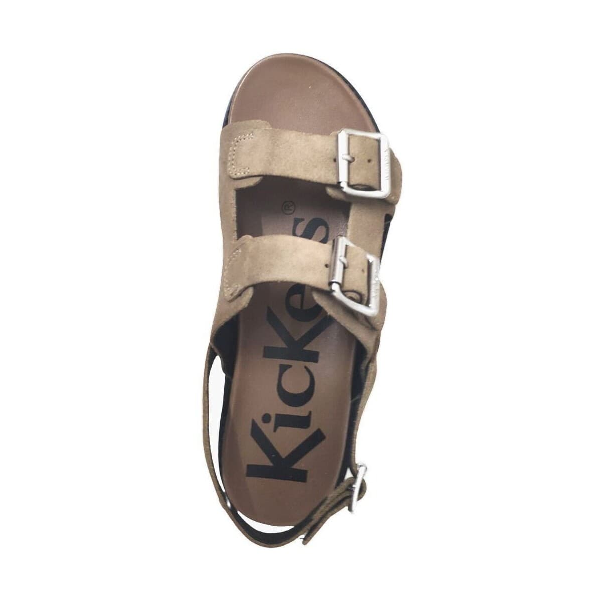 Women's Sandals Kickers Brown