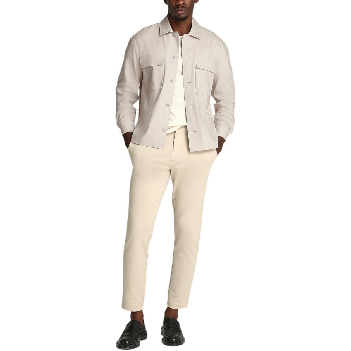 Men's Shirts Calvin Klein Beige