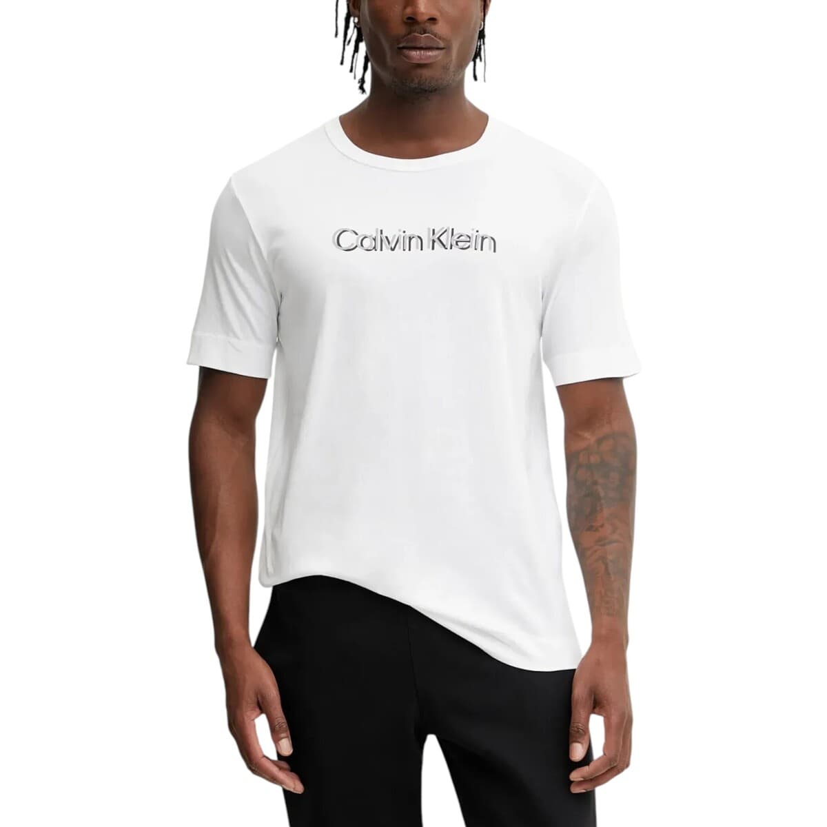 Men's Polo Shirts Calvin Klein White