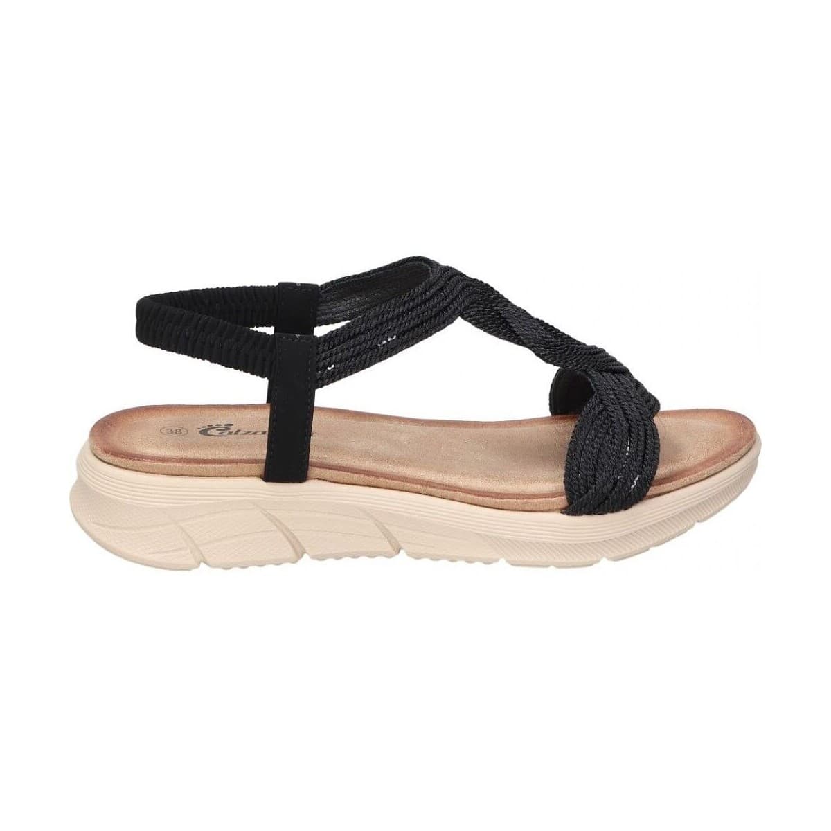 Women's Platforms Calzapies Black