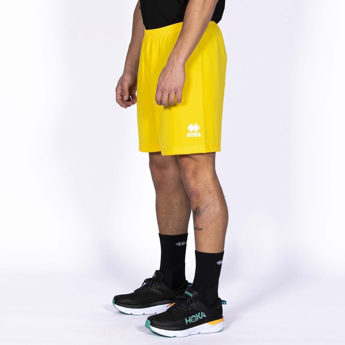 Men's Sports Shorts Errea Yellow