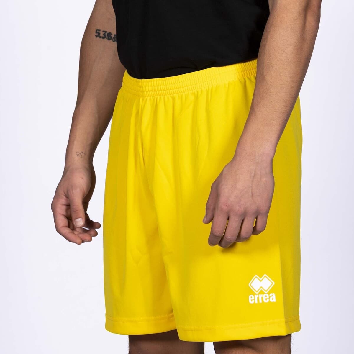 Men's Sports Shorts Errea Yellow