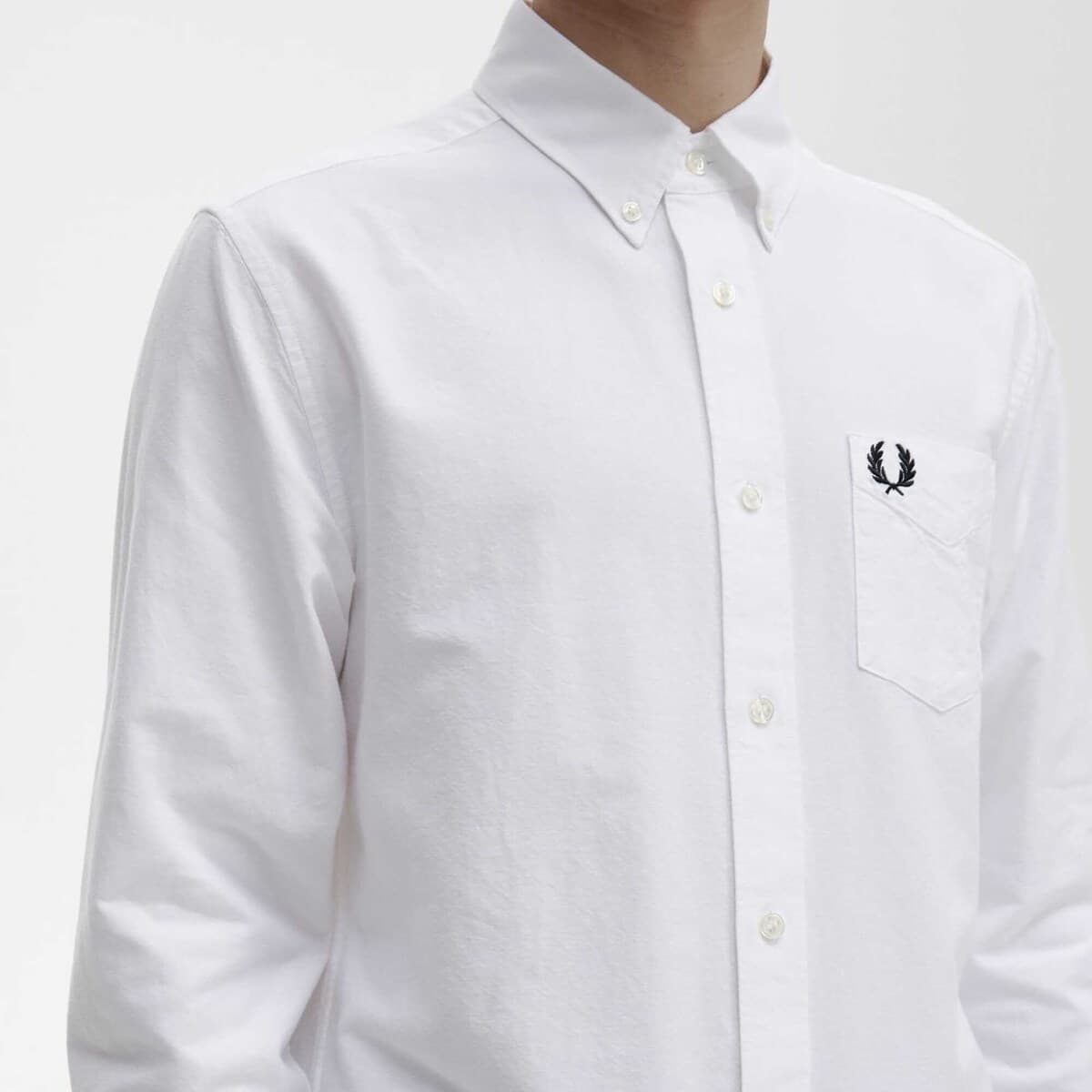 Men's Shirts Fred Perry White