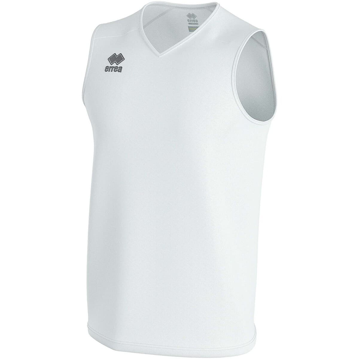Girls' Sleeveless Tops Errea White