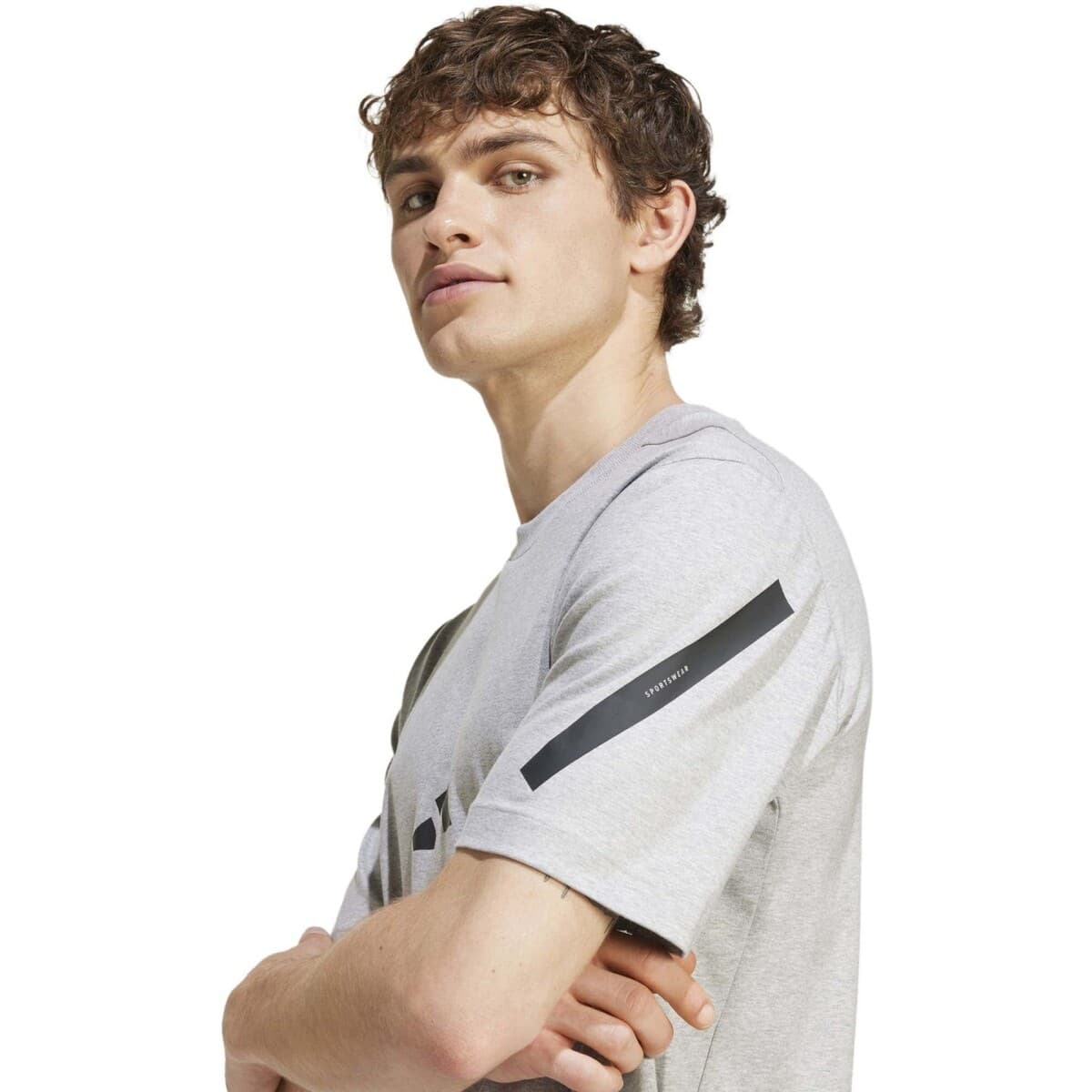 Men's T-Shirts adidas Gray