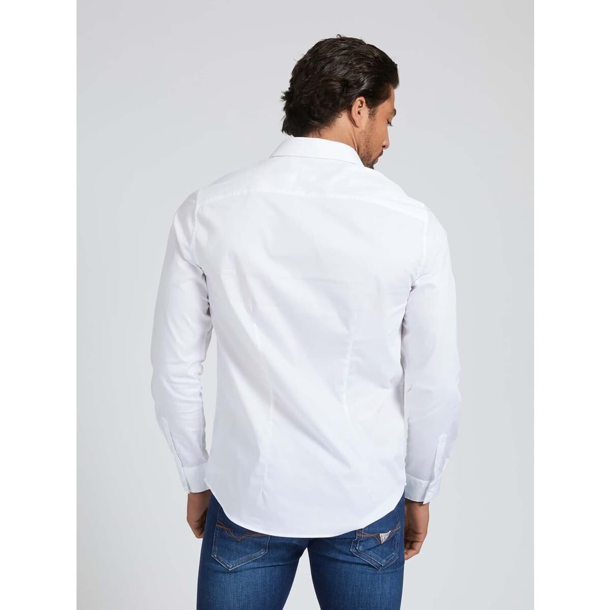 Men's Shirts Guess White