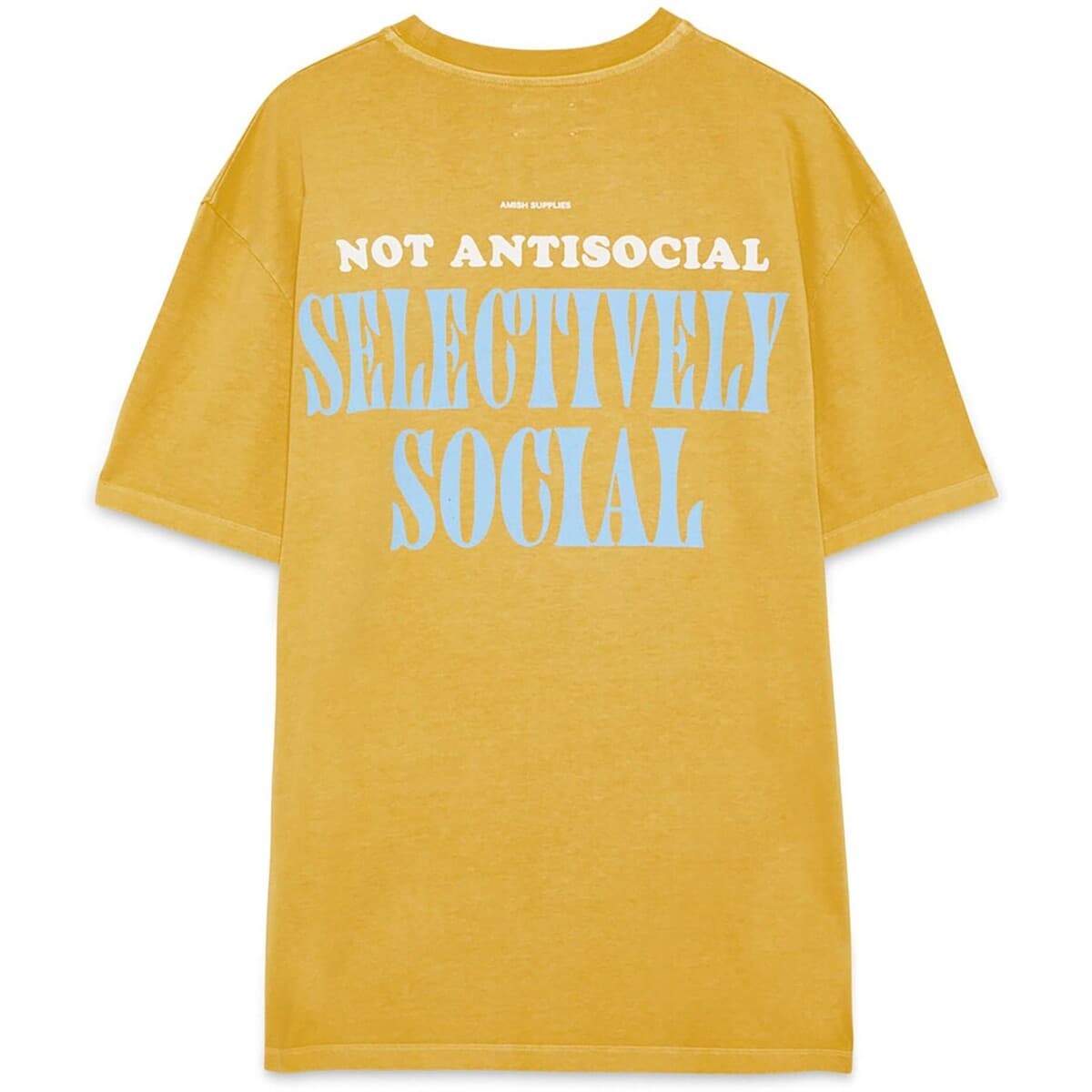 Men's T-Shirts Amish Yellow