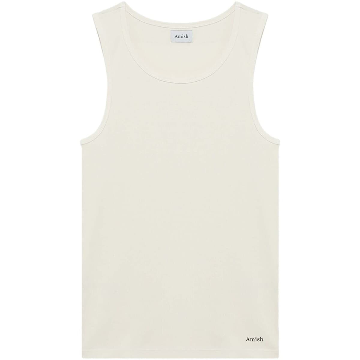 Men's T-Shirts Amish White