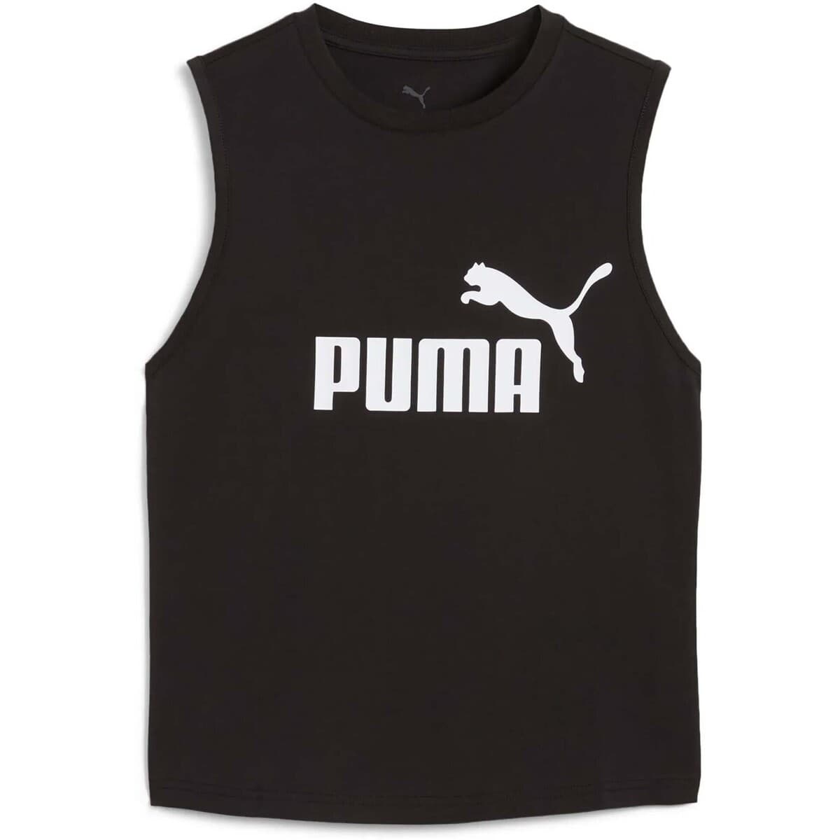 Women's Sleeveless Tops Puma Black