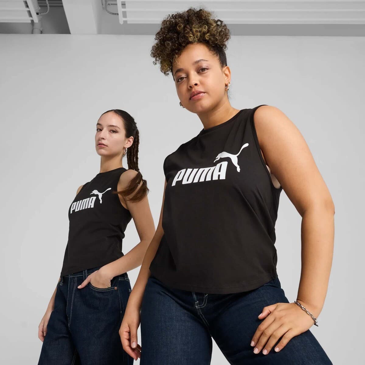 Women's Sleeveless Tops Puma Black
