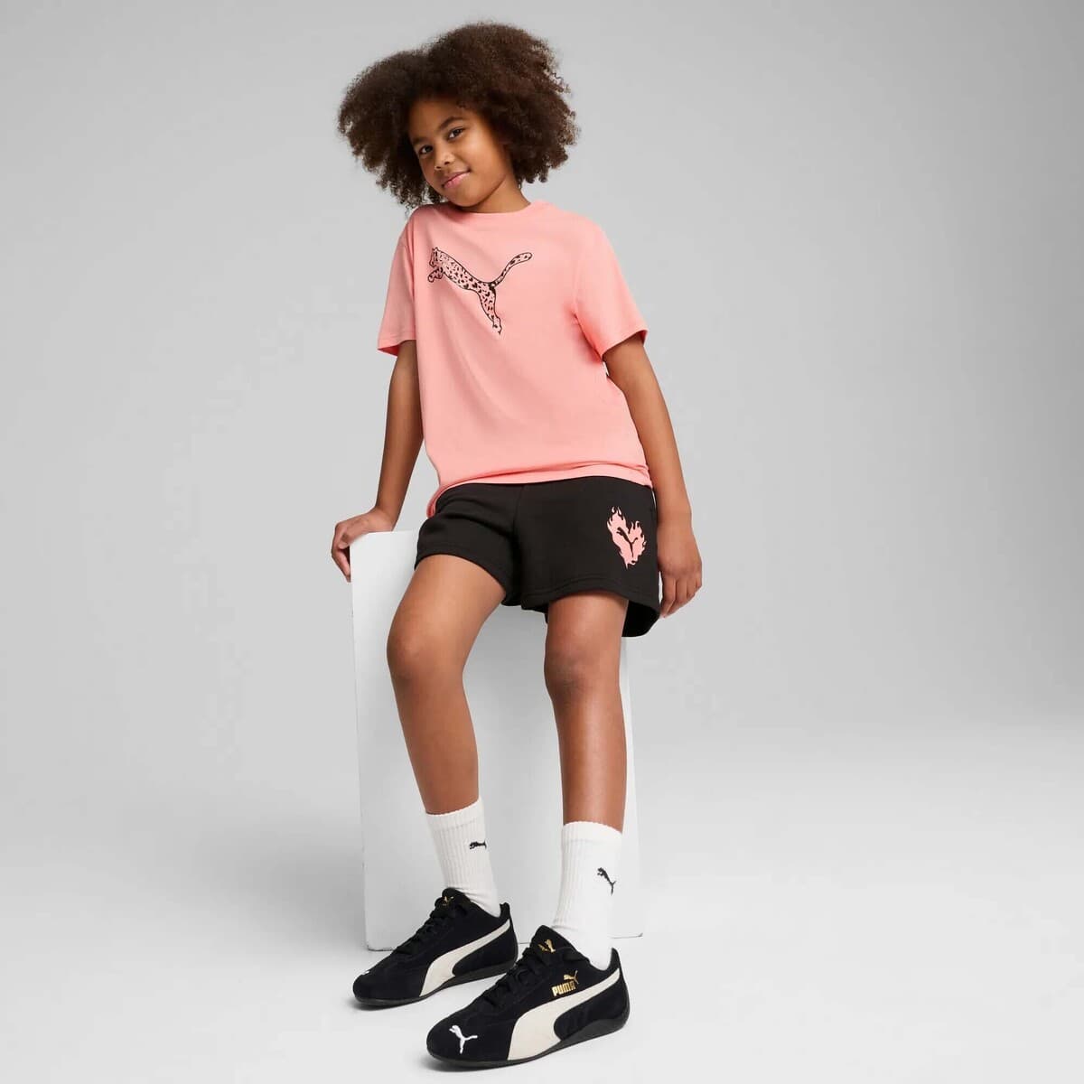 Girls' T-Shirts Puma Pink