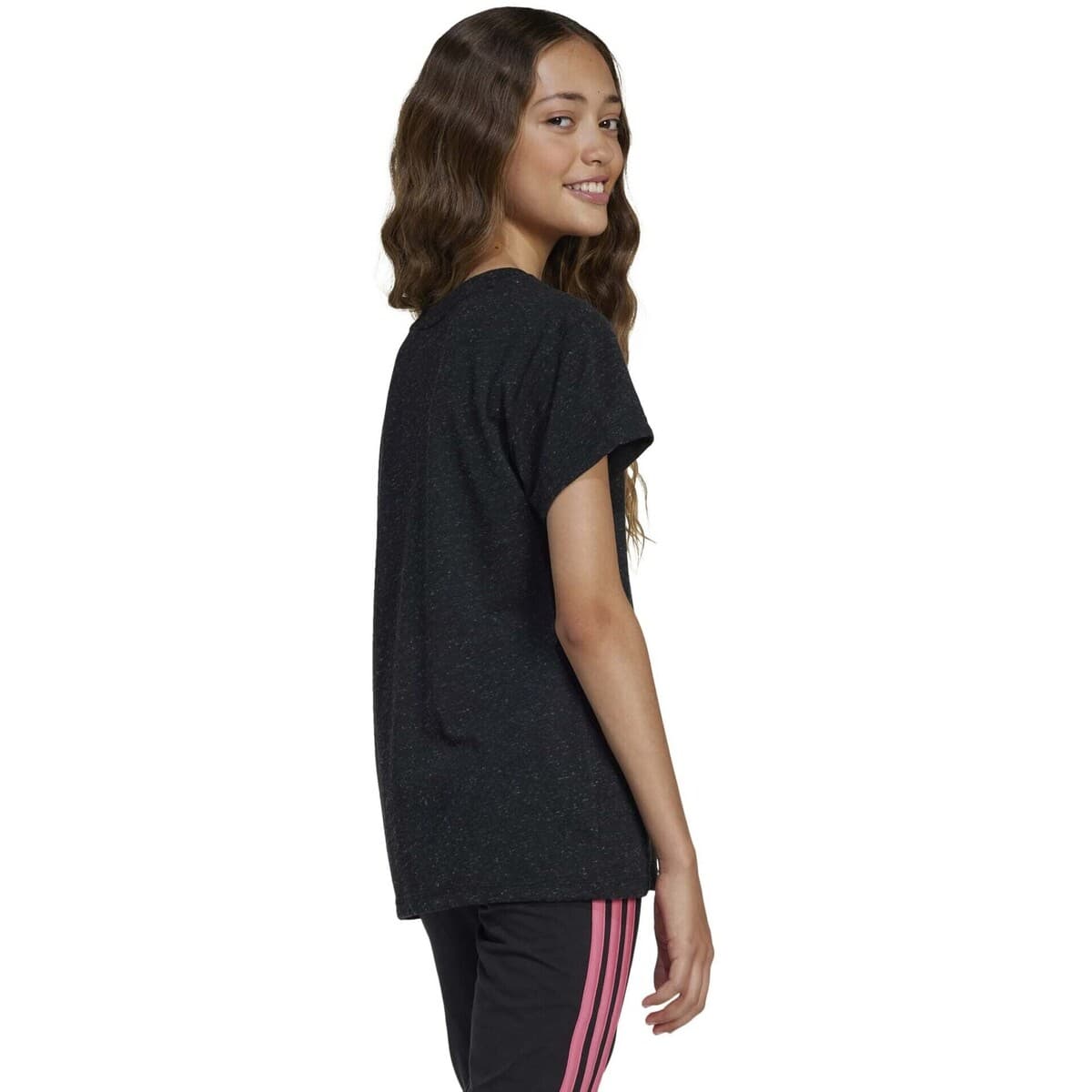 Girls' T-Shirts adidas Black