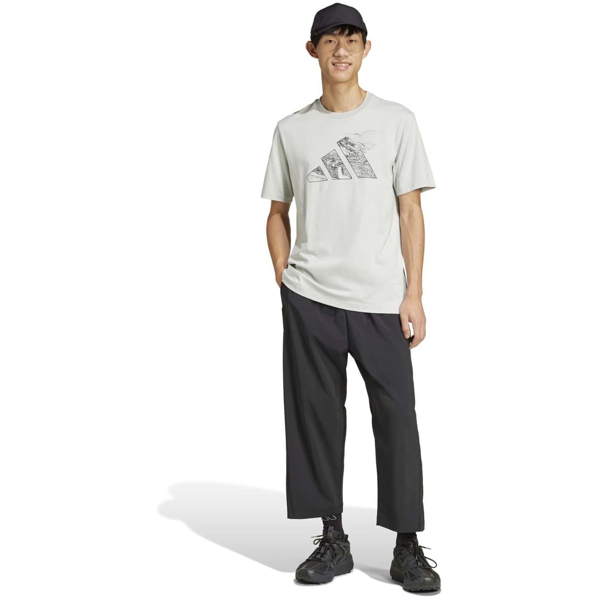 Men's T-Shirts adidas Gray