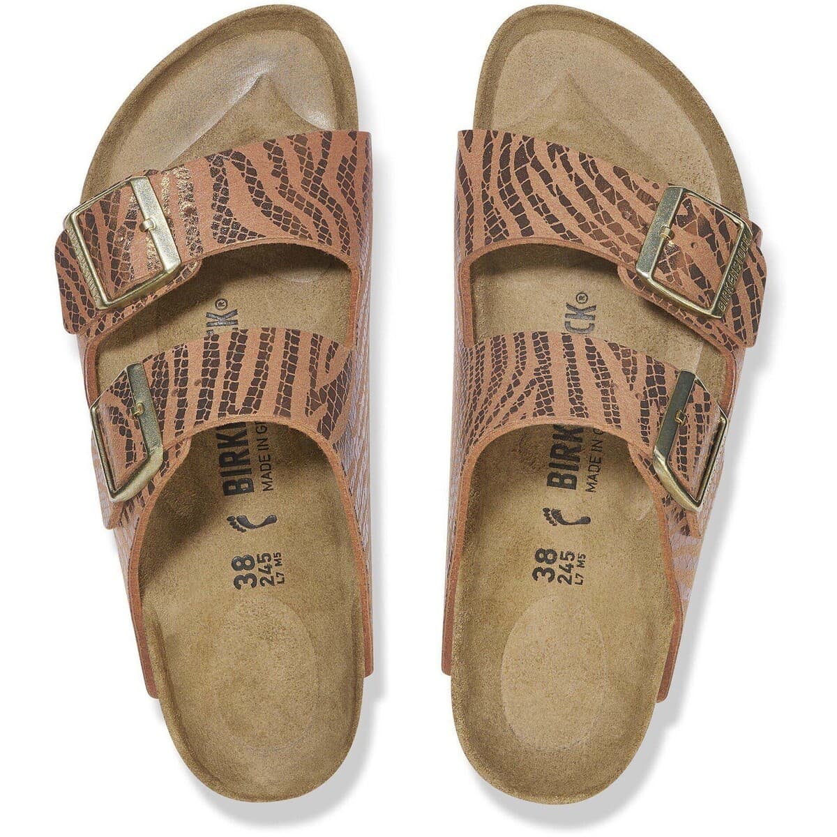 Women's House Slippers BIRKENSTOCK Gold