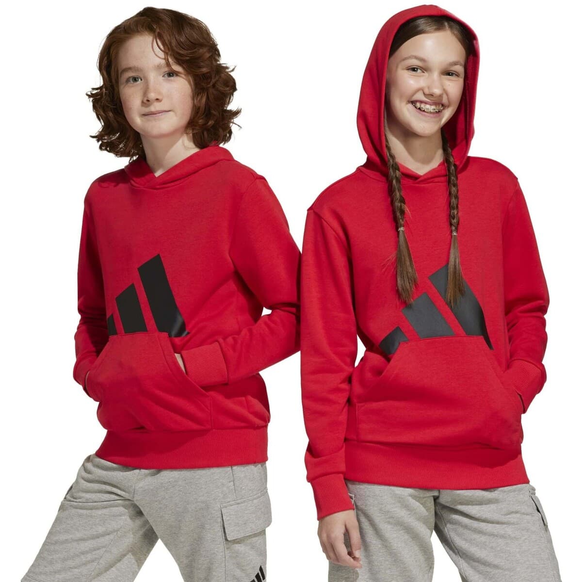 Boys' Hoodies & Sweatshirts adidas Red