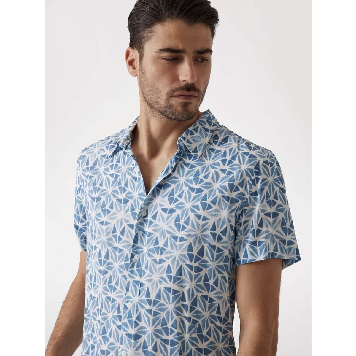 Men's Shirts Guess Blue