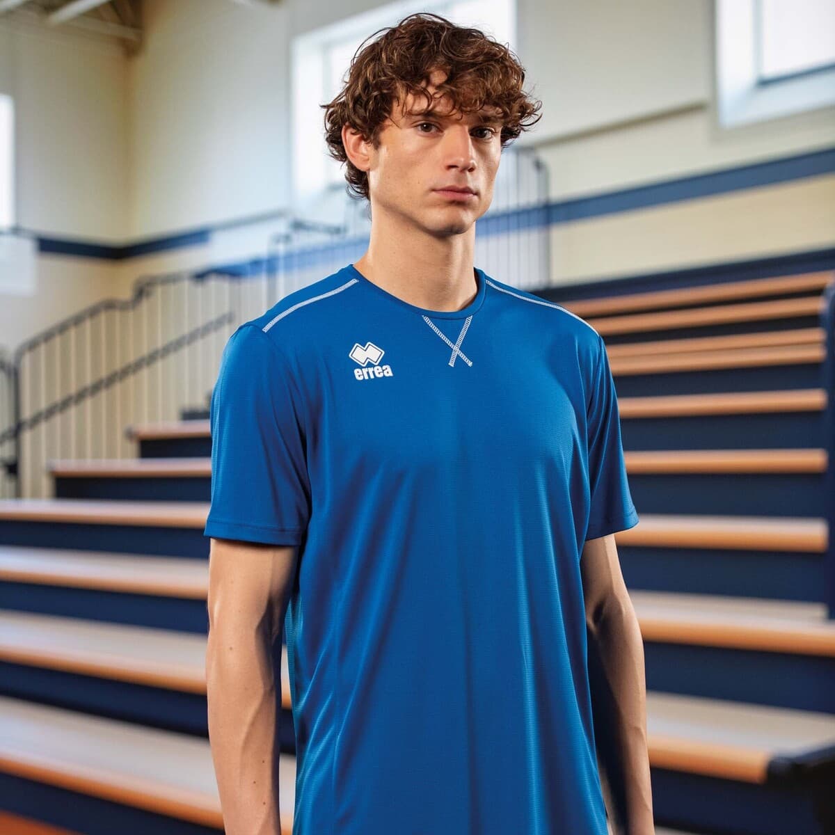 Men's Sports T-Shirts Errea Blue