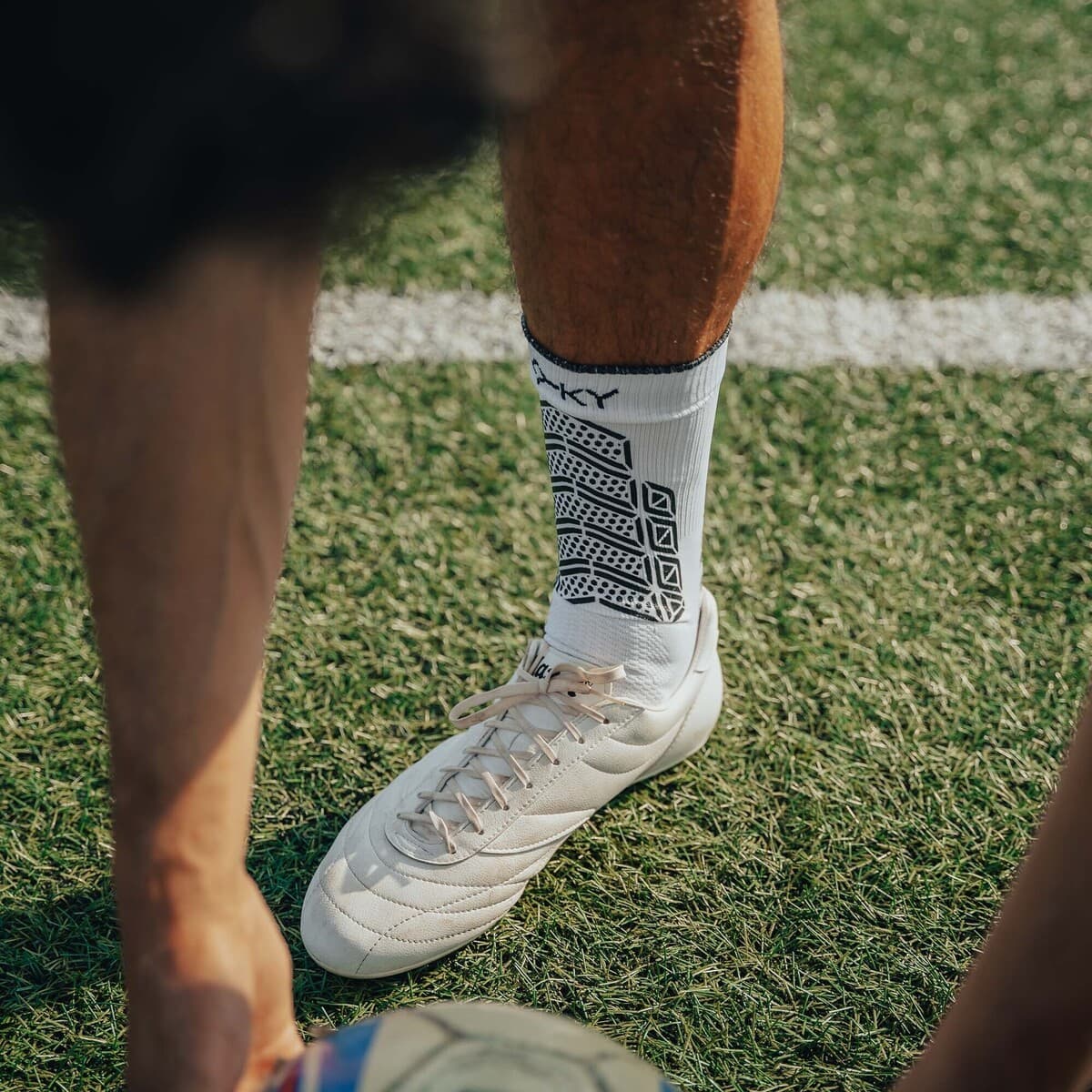 Women's Socks Floky White