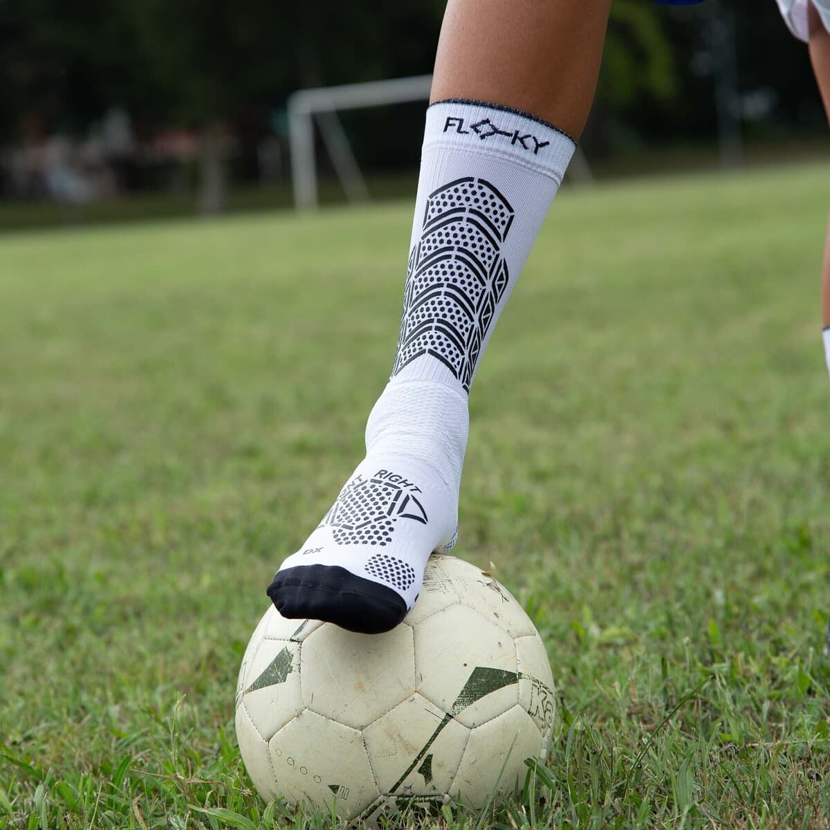 Women's Socks Floky White