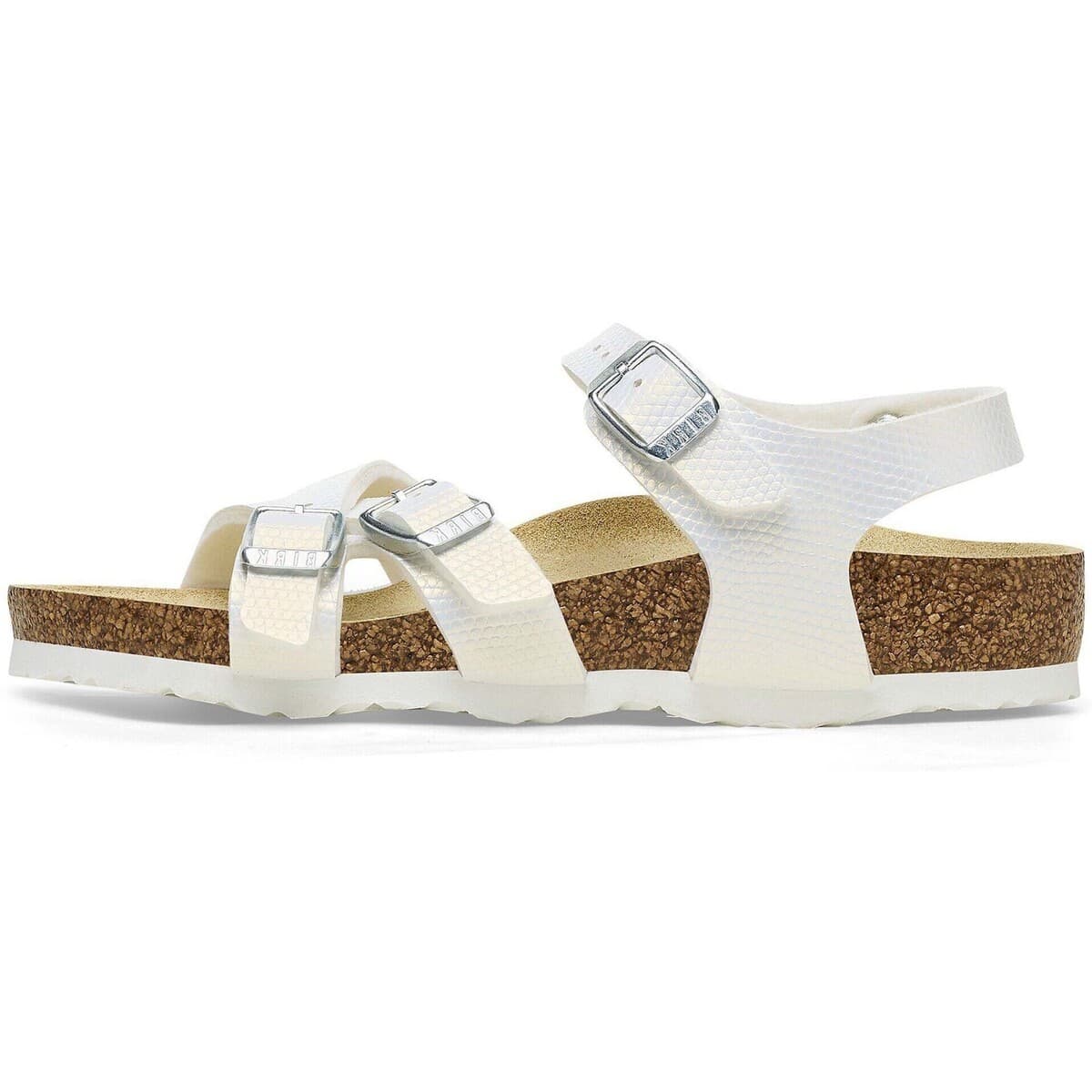 Παντόφλες BIRKENSTOCK Kumba Kids Shiny Lizard, Birko Flor
