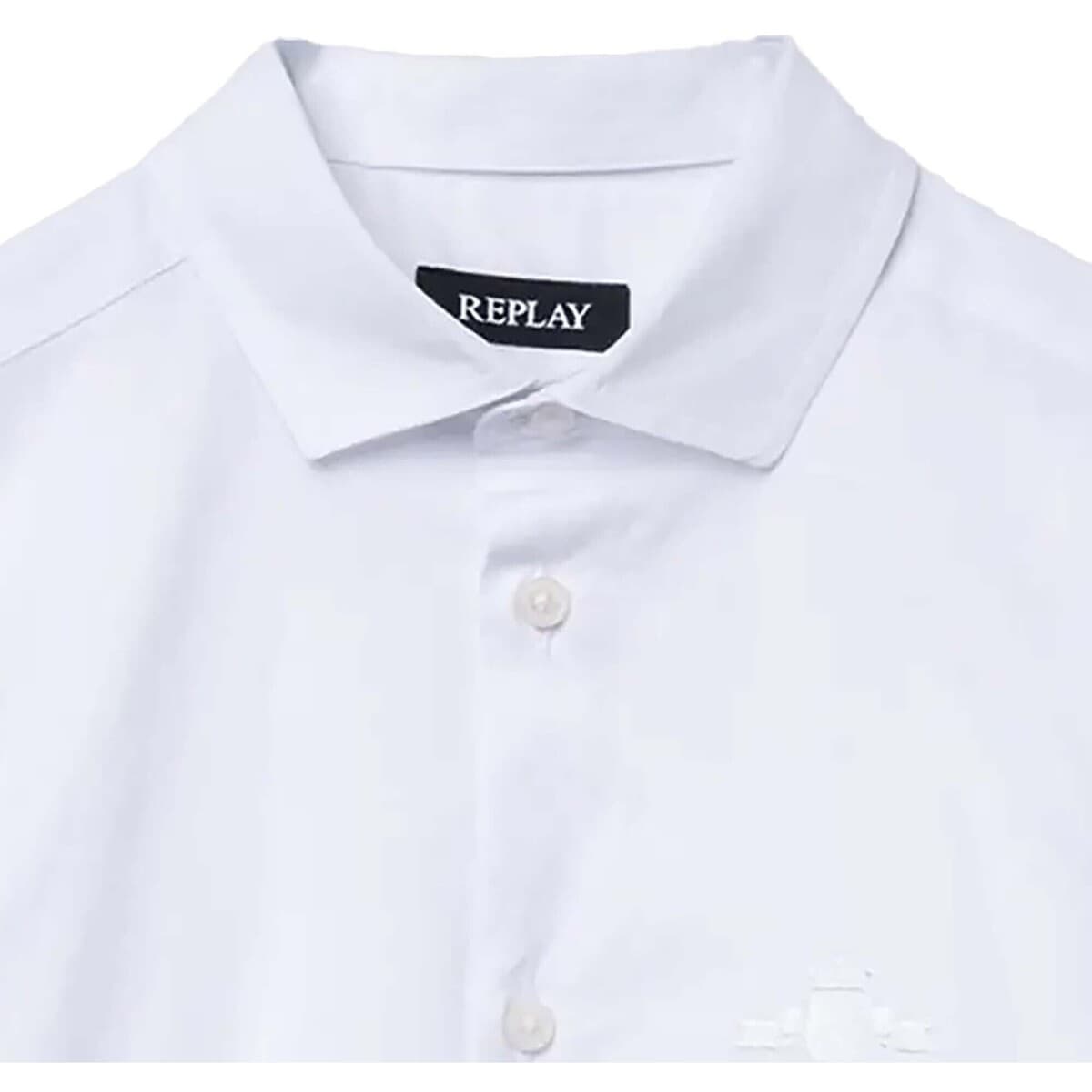Boys' Shirts Replay White