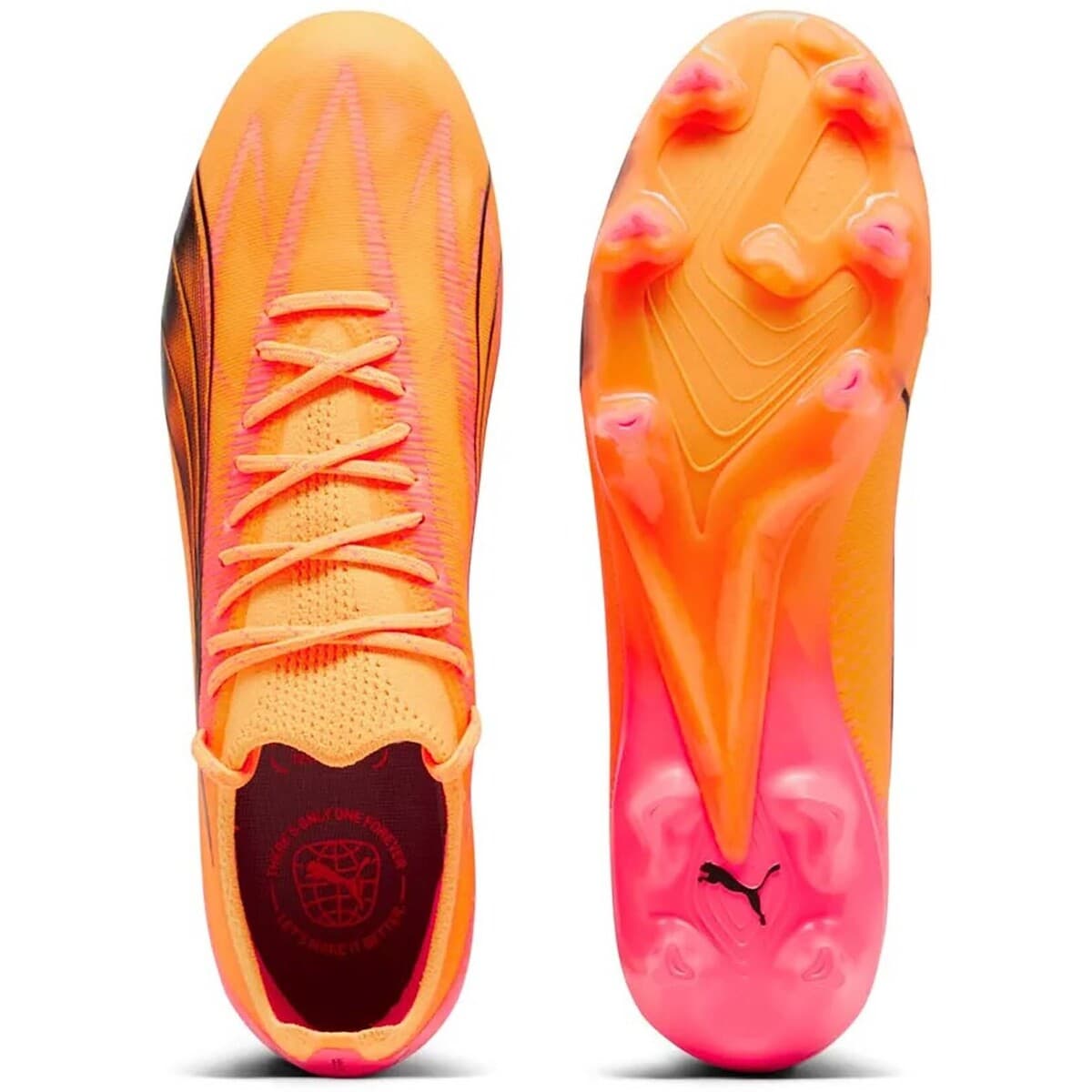 Women's Football Boots Puma Orange