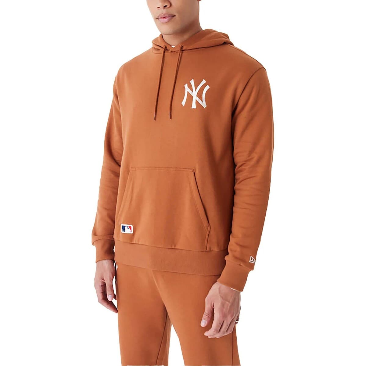 Fleece New-Era League Essntls Os Hoody Neyyan Ebrstn