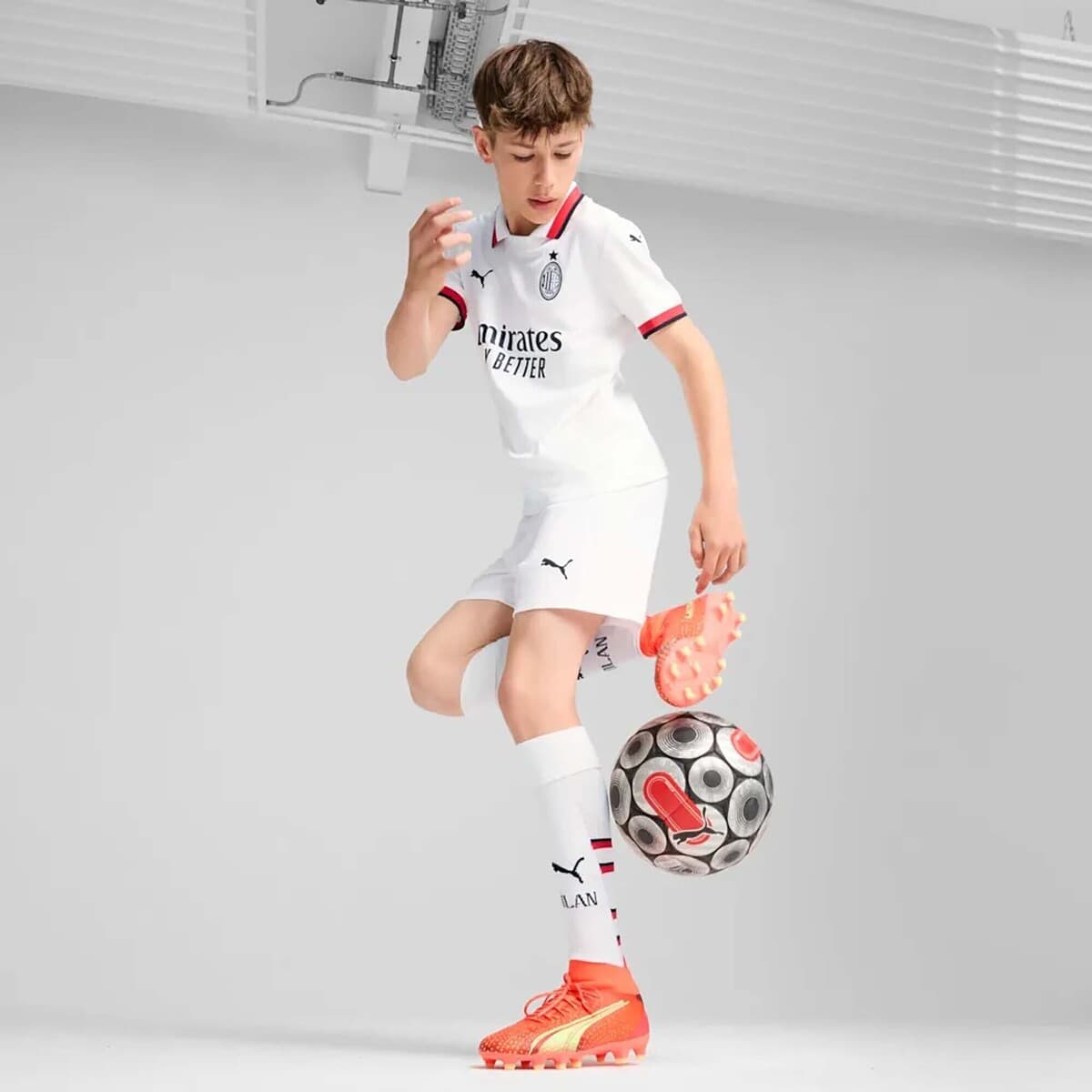 Boys' T-Shirts Puma White