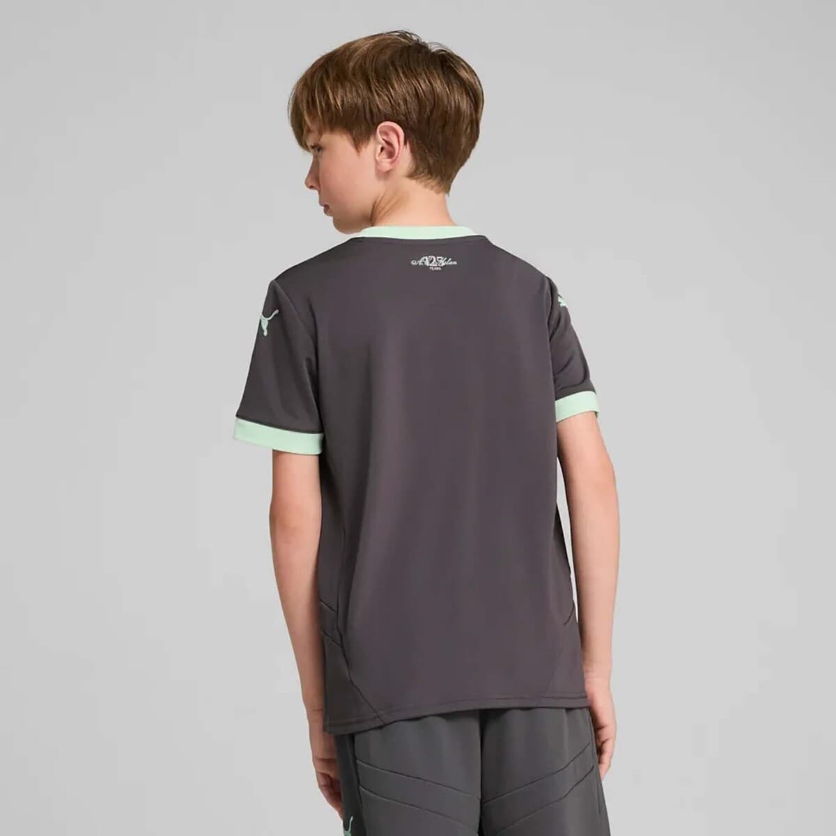 Boys' T-Shirts Puma Gray