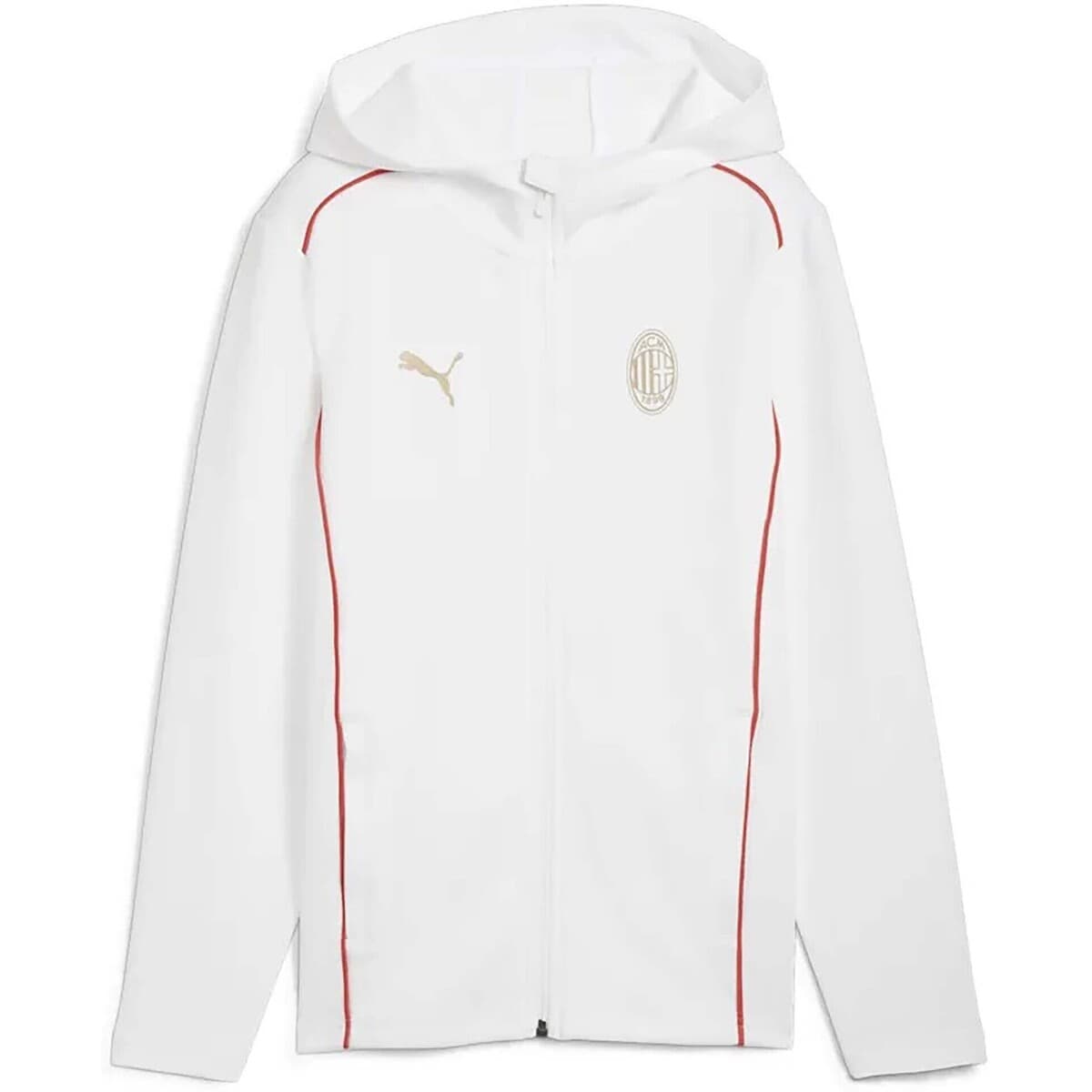 Fleece Puma Acm Casuals Hooded Jkt Jr