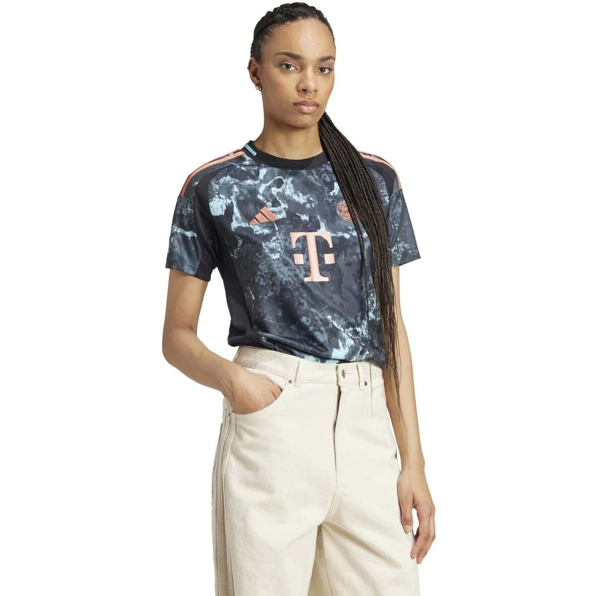 Women's T-Shirts adidas Black