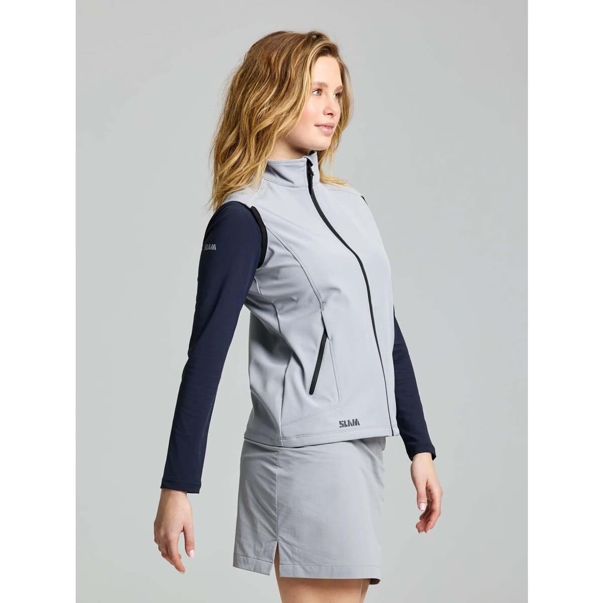 Women's Blazers Slam Gray