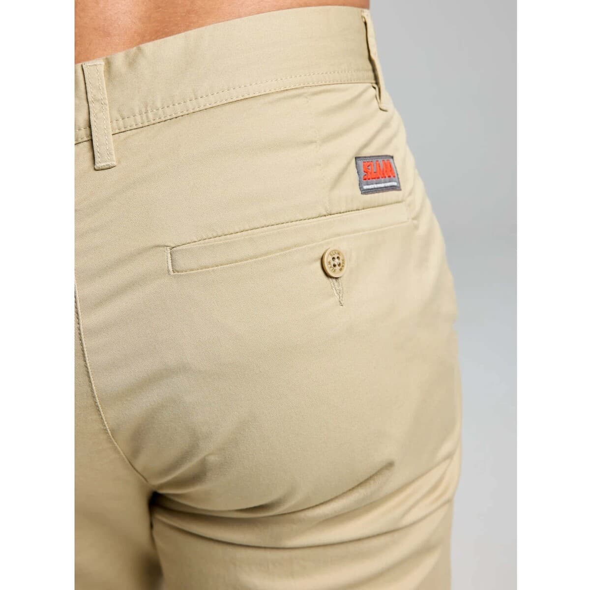 Men's Pants Slam Beige