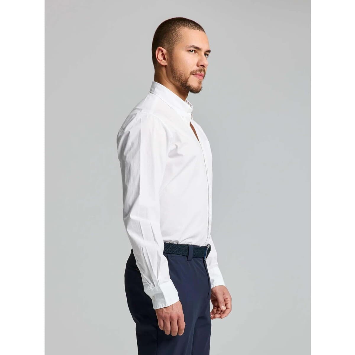 Men's Shirts Slam White