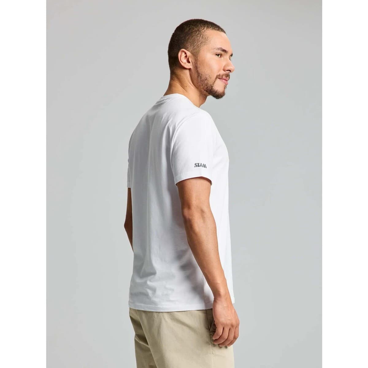 Men's T-Shirts Slam White