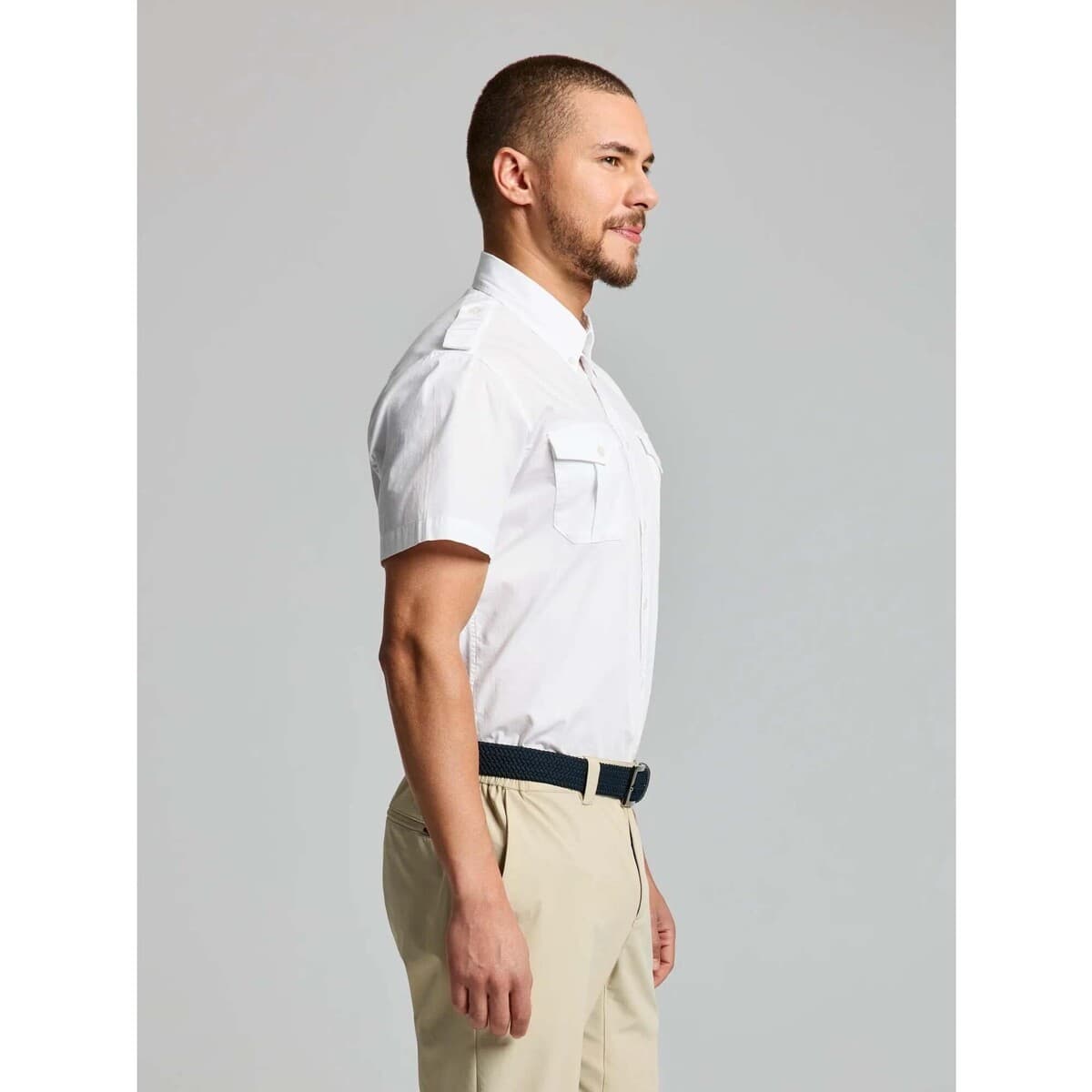 Men's Shirts Slam White