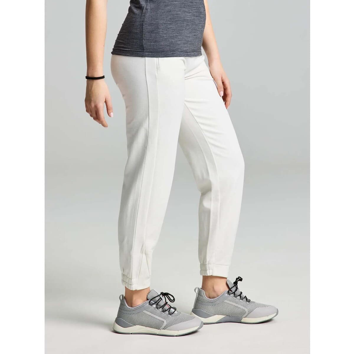 Women's Pants Slam White