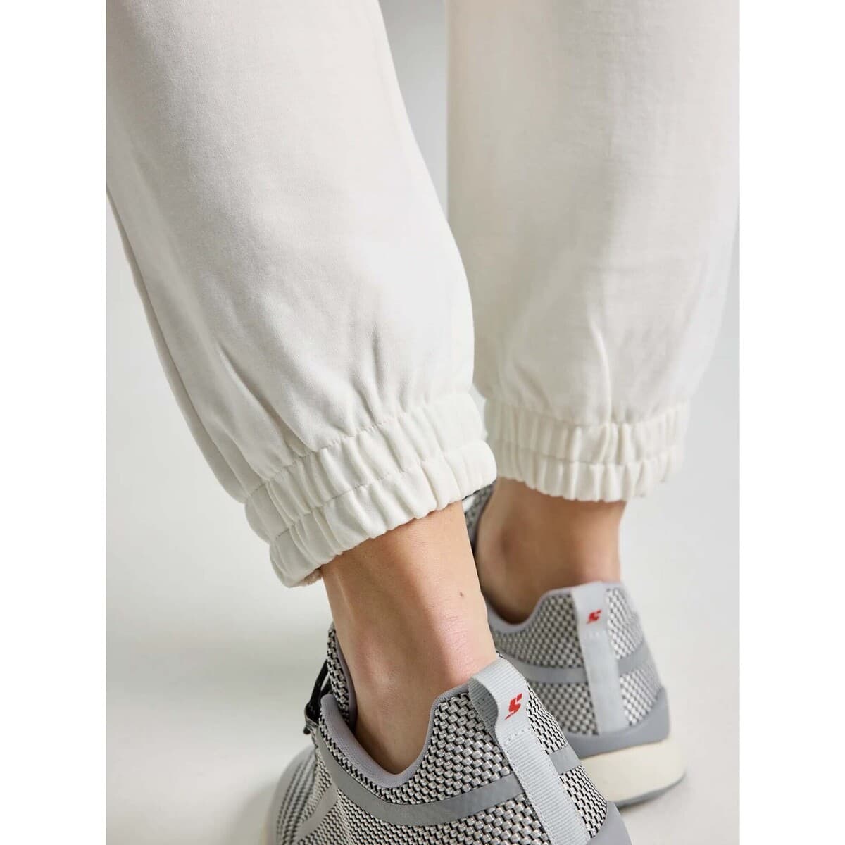 Women's Pants Slam White