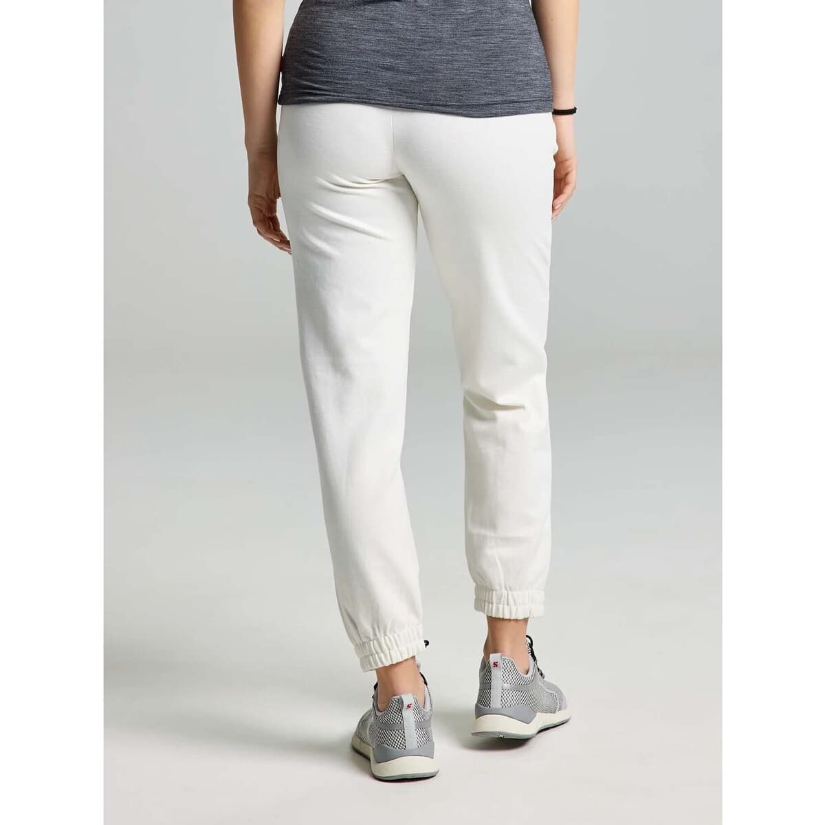 Women's Pants Slam White
