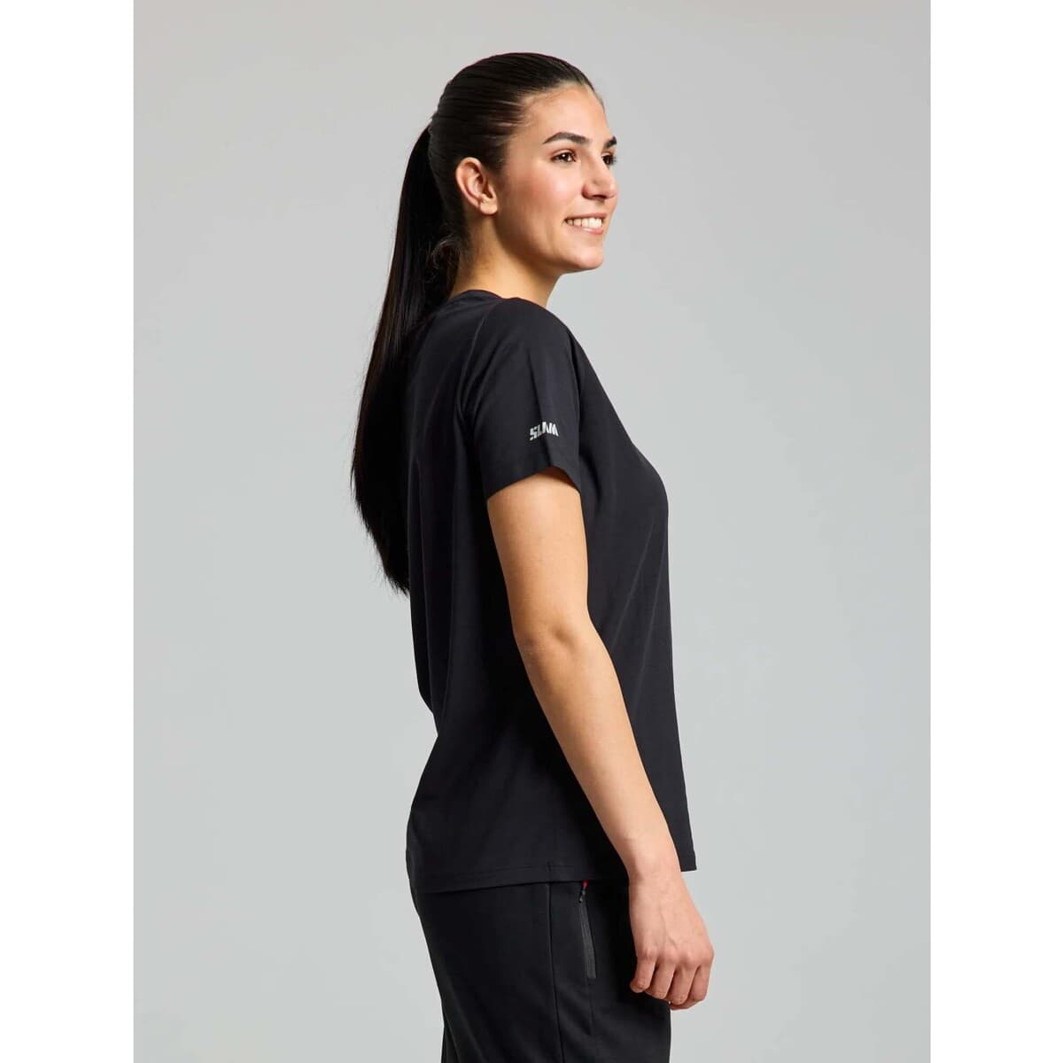 Women's T-Shirts Slam Black